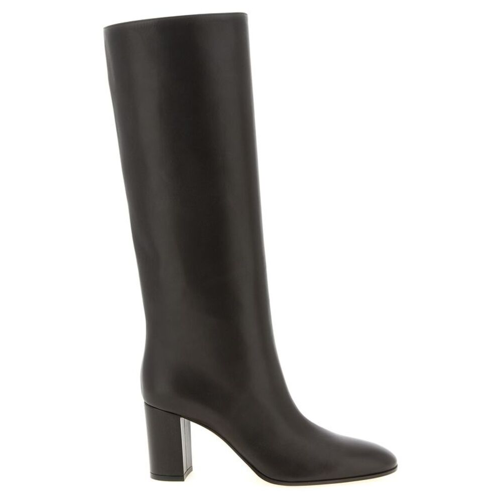 Gianvito Rossi Brown Calfskin Over The Women's Knee